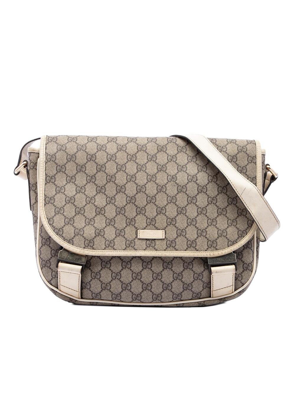 Gucci Gg Supreme Crossbody Pre-Loved #375494G53B
